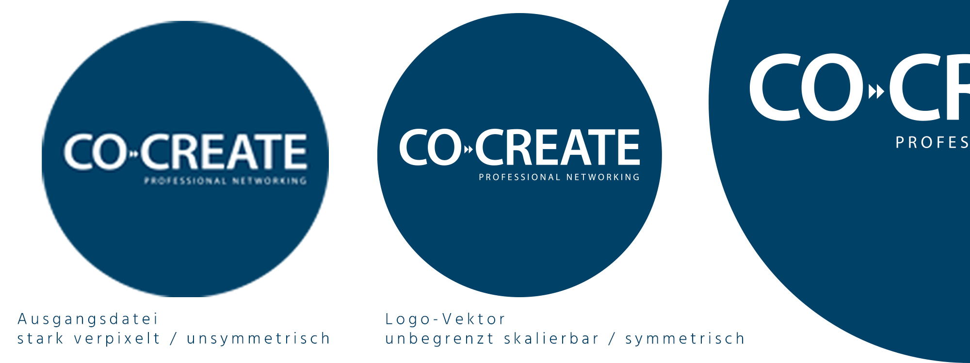 Logo Vektorisierung: So wird aus einem verpixelten Bild ein hochwertiges Logo